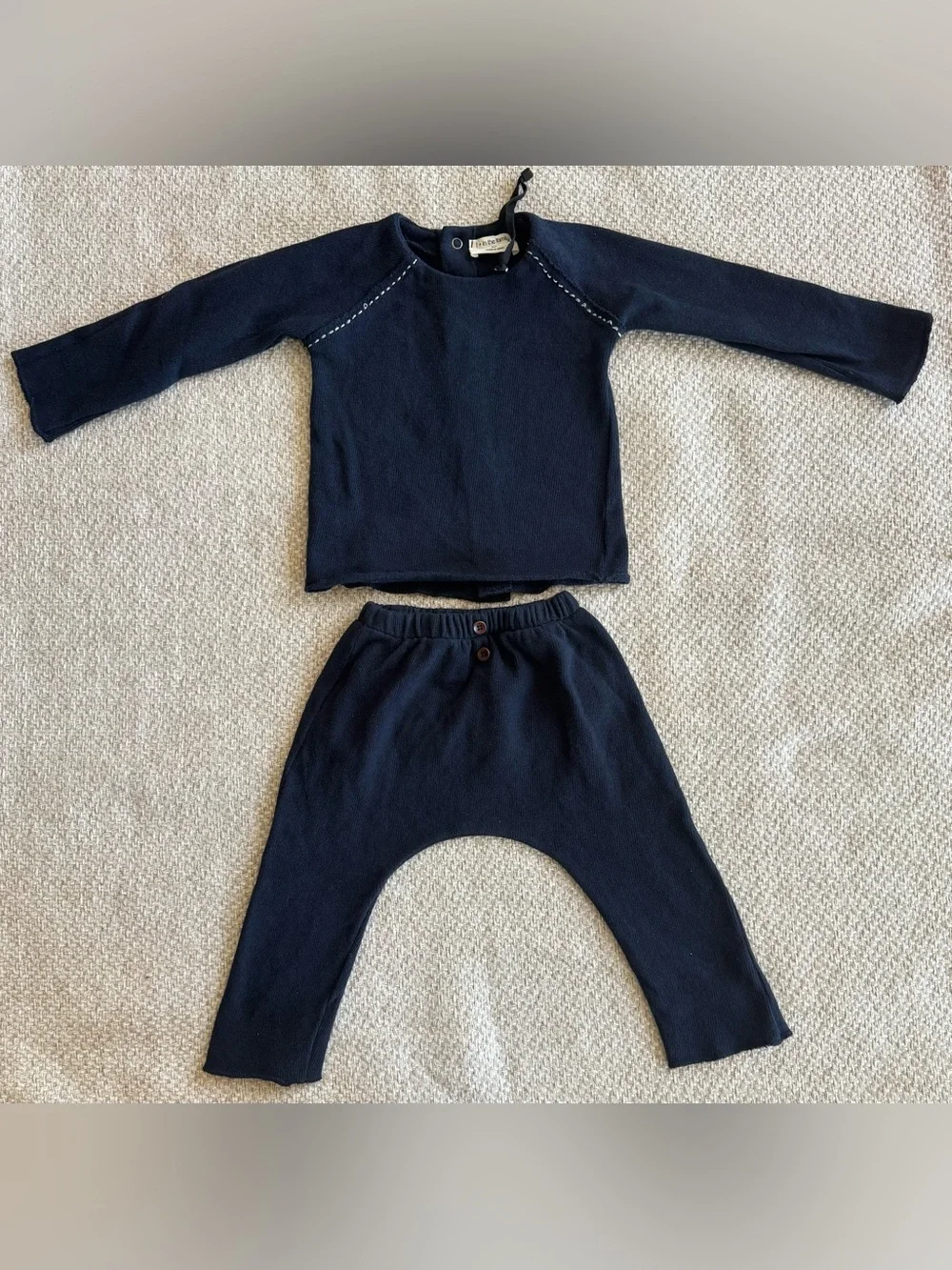 1+ IN THE FAMILY fleece set 9m